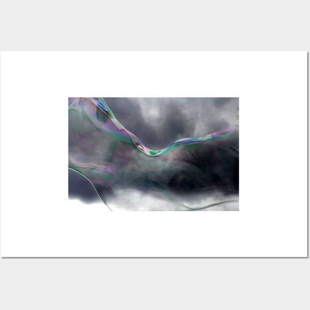 Bubble on a cloudy day Wall Art by MelTGazing